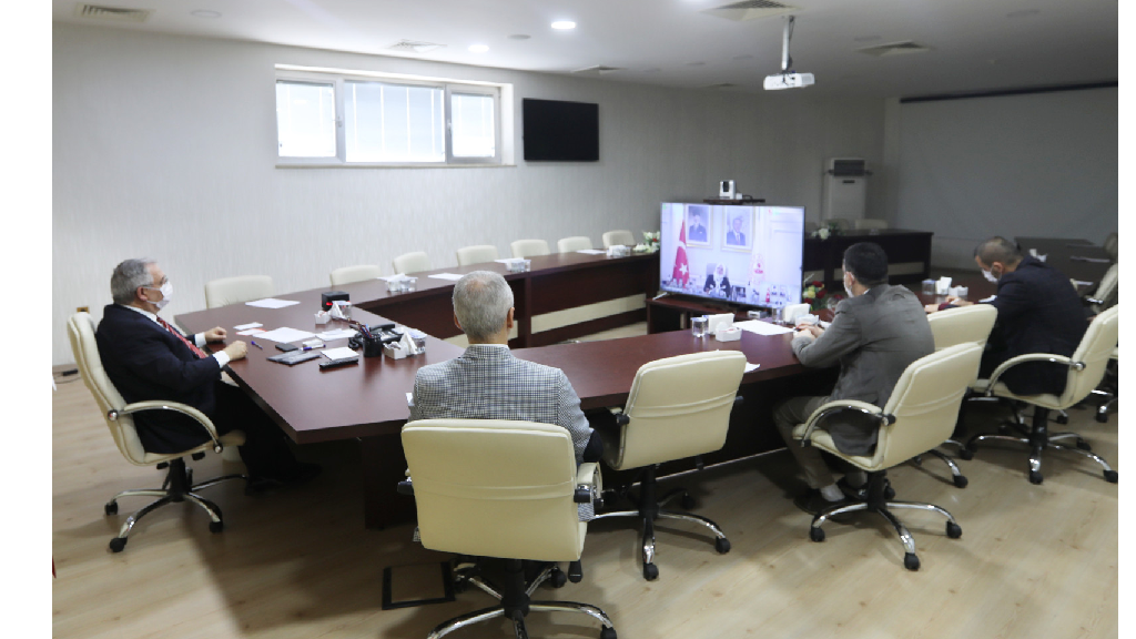 Vali Nayir Bakan Selçuk ile Videokonferansa Katıldı