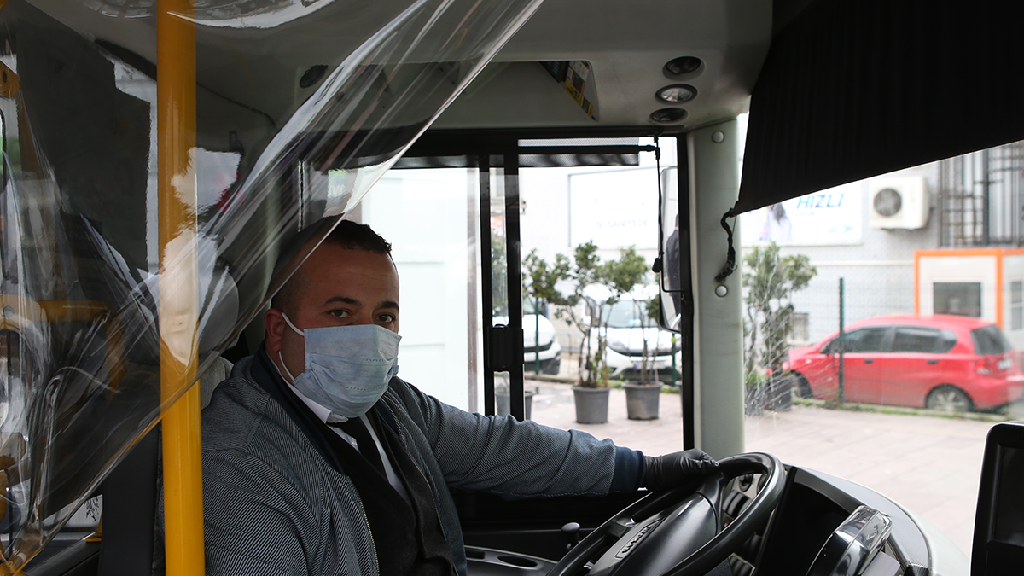 Belediye Otobüslerinde Korona Virüse Karşı Brandalı Önlem
